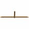 Ekena Millwork Eugene Smooth Timber Gable Bracket, Western Red Cedar, 84"W x 24"H x 1 1/2"D x 3 1/2"F, 7/12 Pitch GBW084X24X0204EUG00SWR - alternate 3